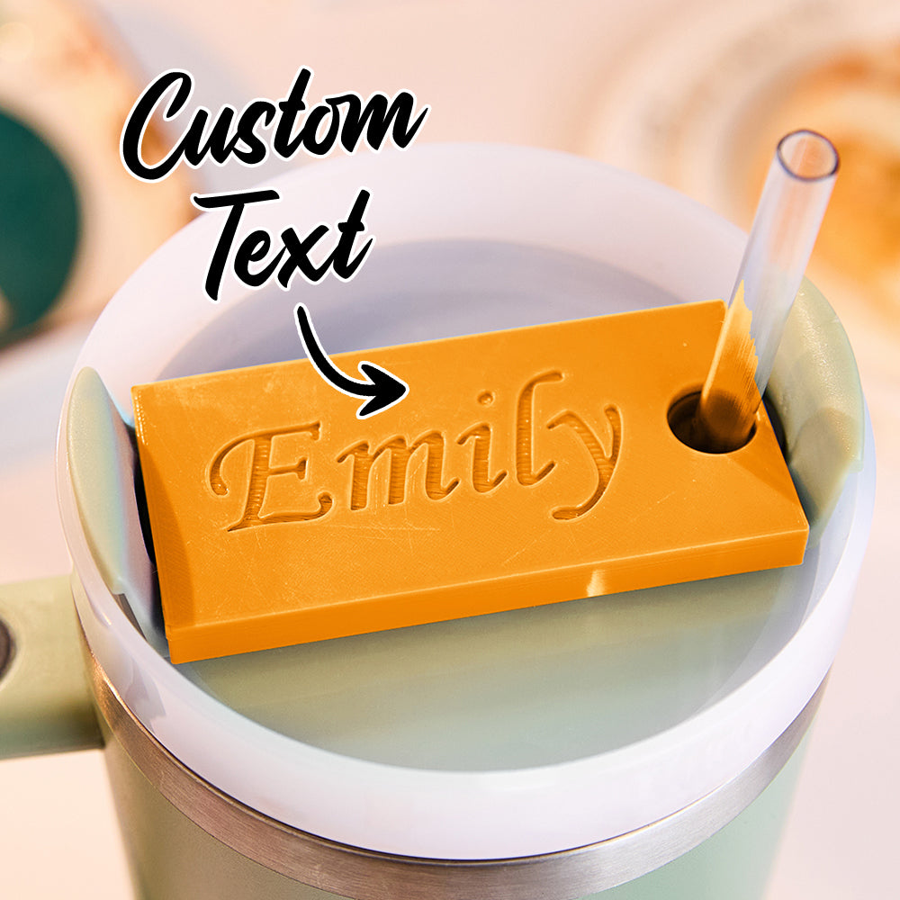 40oz Custom 3D Printing Tumbler Name Plate Tag