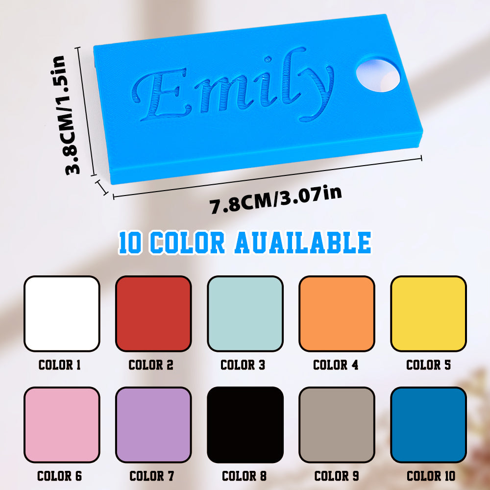 40oz Custom 3D Printing Tumbler Name Plate Tag