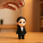 Custom 3D Mini Figure Keychain Figure from Your Photo Personalized Mini Doll