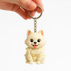 Custom 3D Mini Figure Keychain Figure from Your Photo Personalized Mini Doll