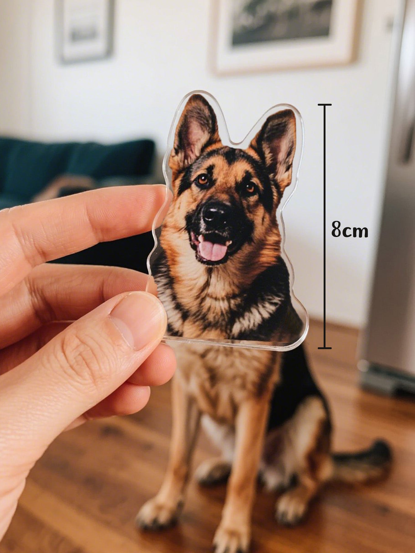 Custom Photo Irregular Shape Fridge Magnet – Personalized Decoration