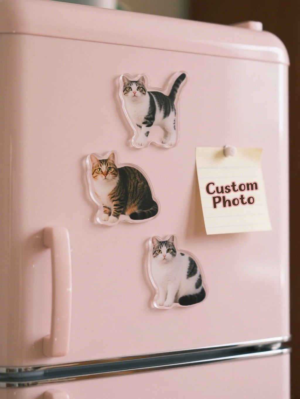 Custom Photo Irregular Shape Fridge Magnet – Personalized Decoration