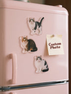 Custom Photo Irregular Shape Fridge Magnet – Personalized Decoration