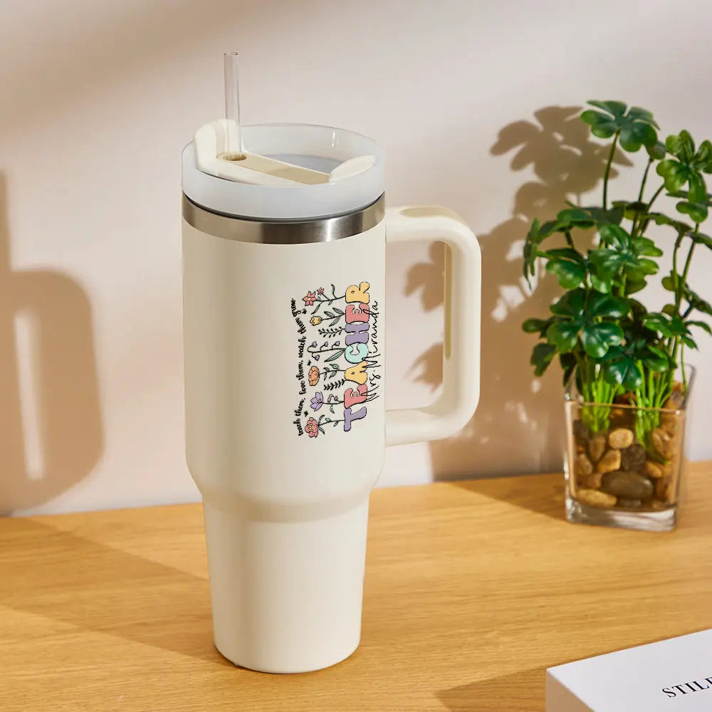 Personalized Teacher 40oz Tumbler