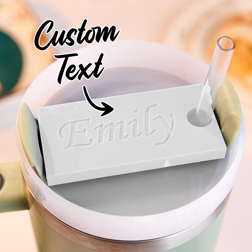 40oz Custom 3D Printing Tumbler Name Plate Tag