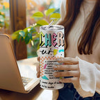 Personalized 20oz Skinny Tumbler with Straw