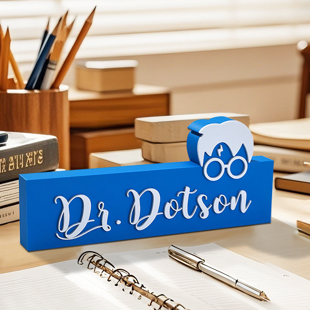 Personalized 3D Print Wizard Name Sign