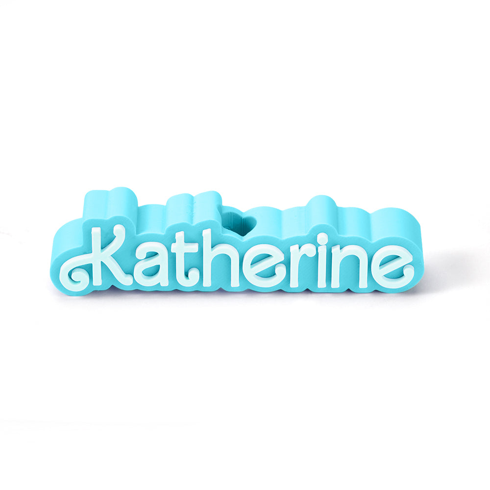 Personalized 3D Printed Name Straw Topper