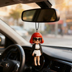 Custom 3D Mini Figure Character Car Hanging Ornament Personalized Car Decoration