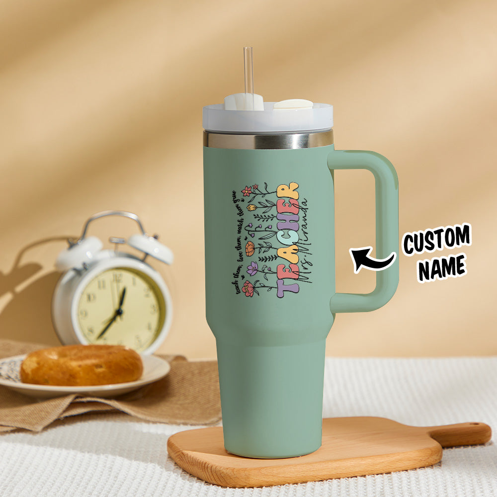 Personalized Teacher 40oz Tumbler