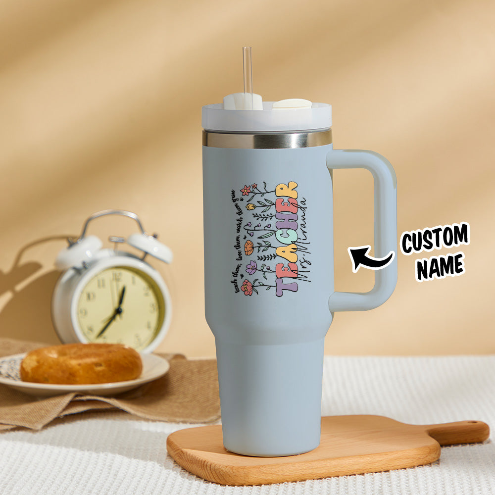 Personalized Teacher 40oz Tumbler