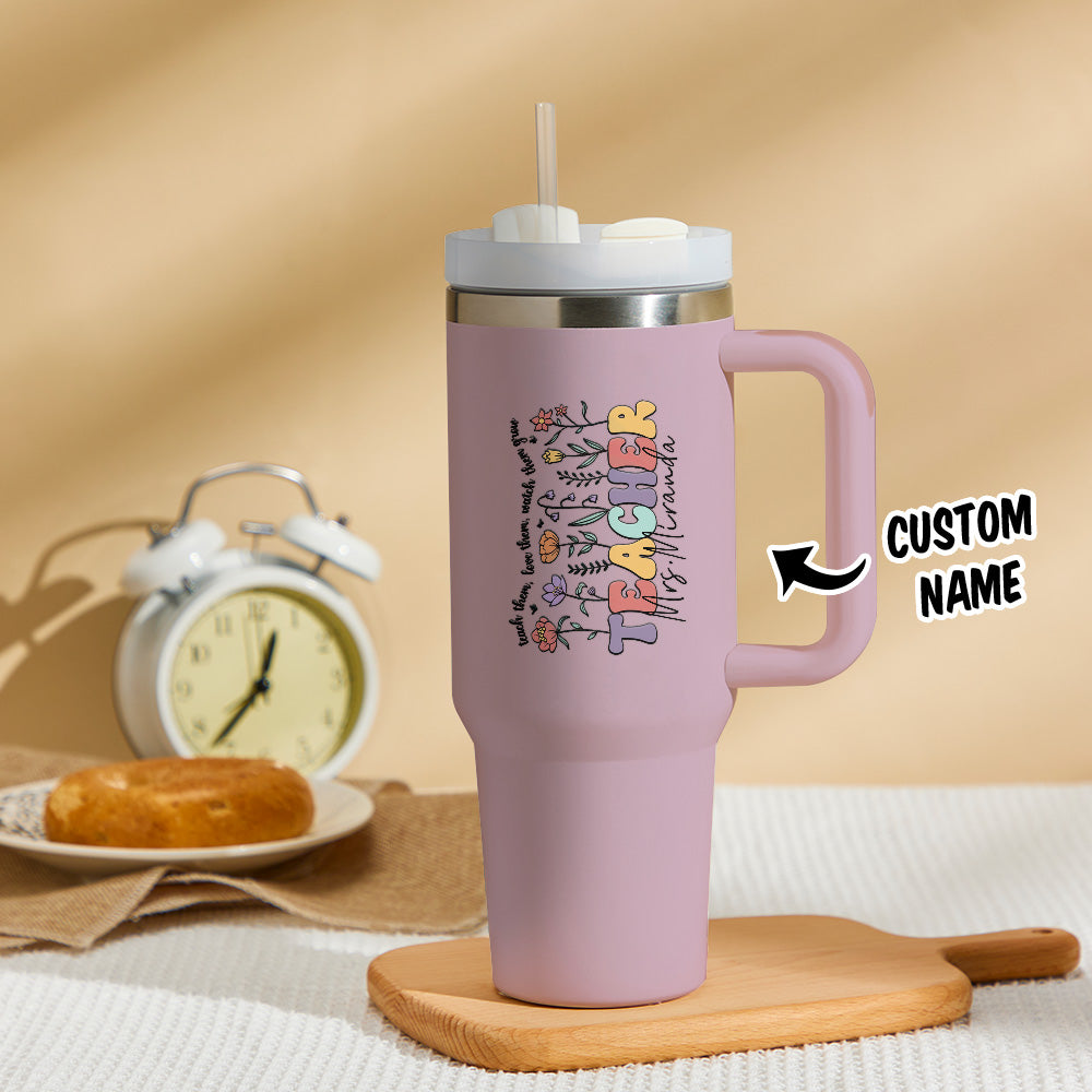 Personalized Teacher 40oz Tumbler