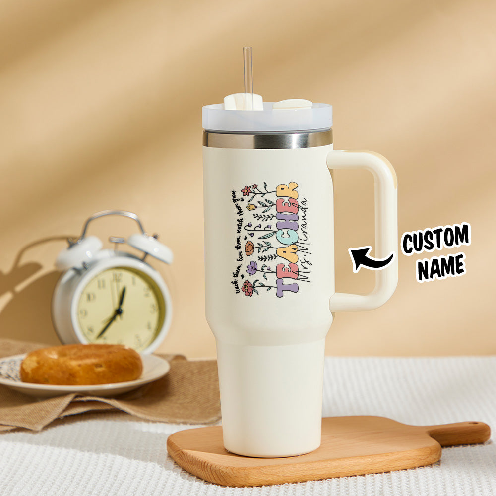 Personalized Teacher 40oz Tumbler