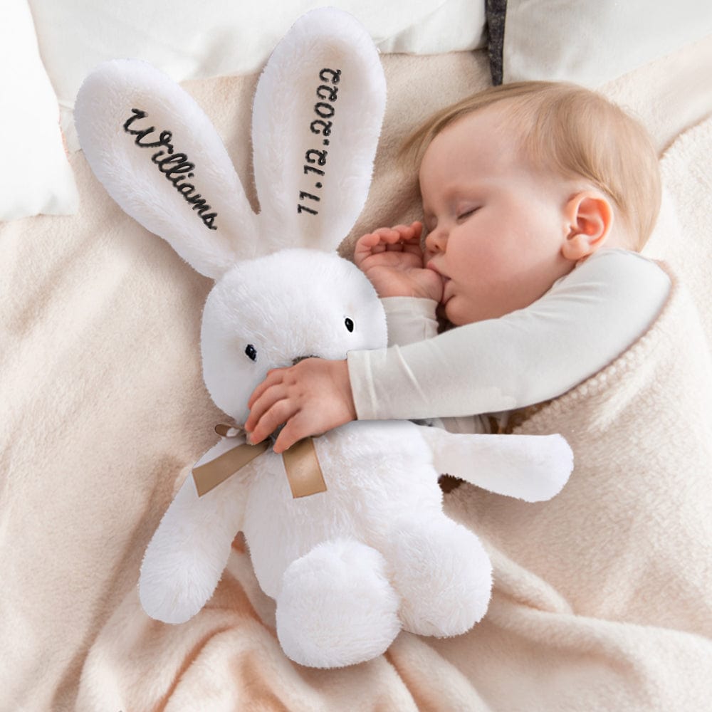 Custom Embroidered Bunny Personalised Long Ears Bunny Rabbit