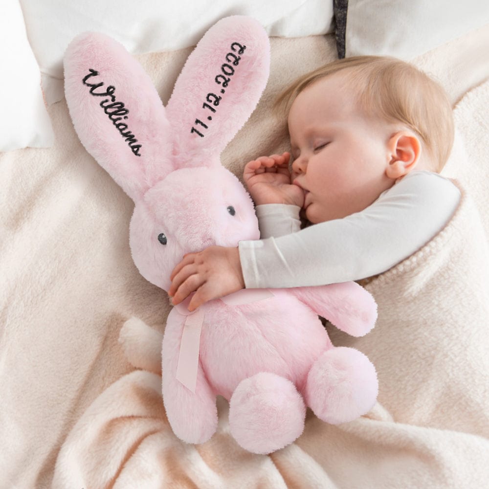 Custom Embroidered Bunny Personalised Long Ears Bunny Rabbit