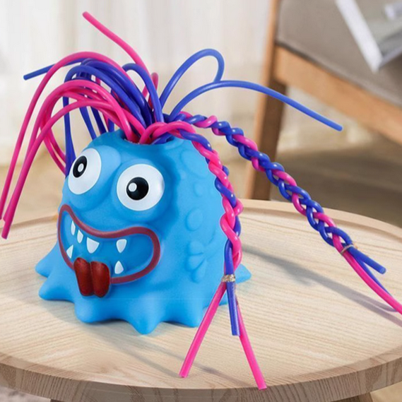 Pull-Hair Screaming Monster Stress Relief Fidget