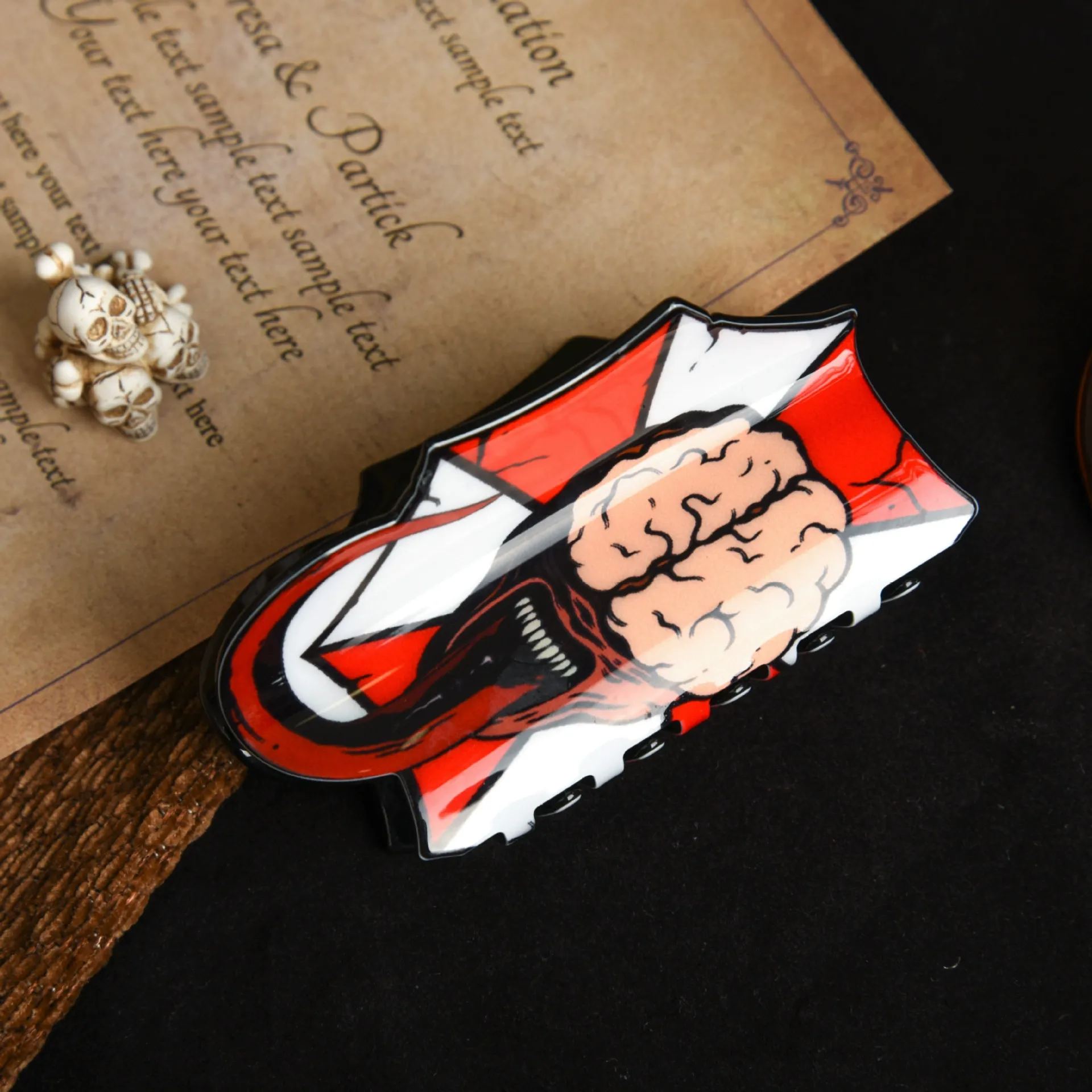Horror Hair Clips
