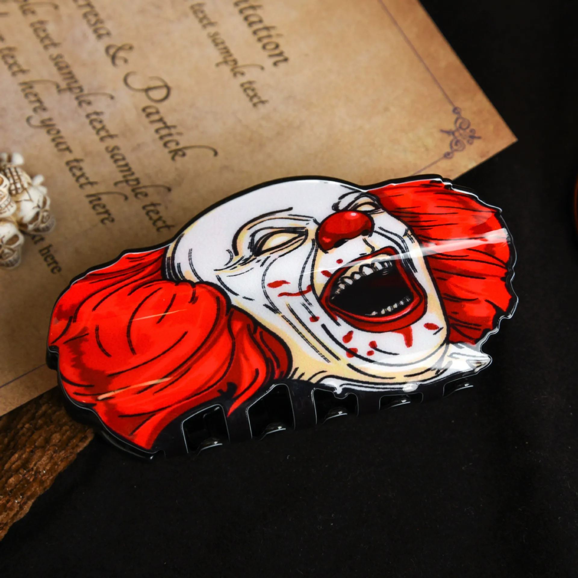 Horror Hair Clips