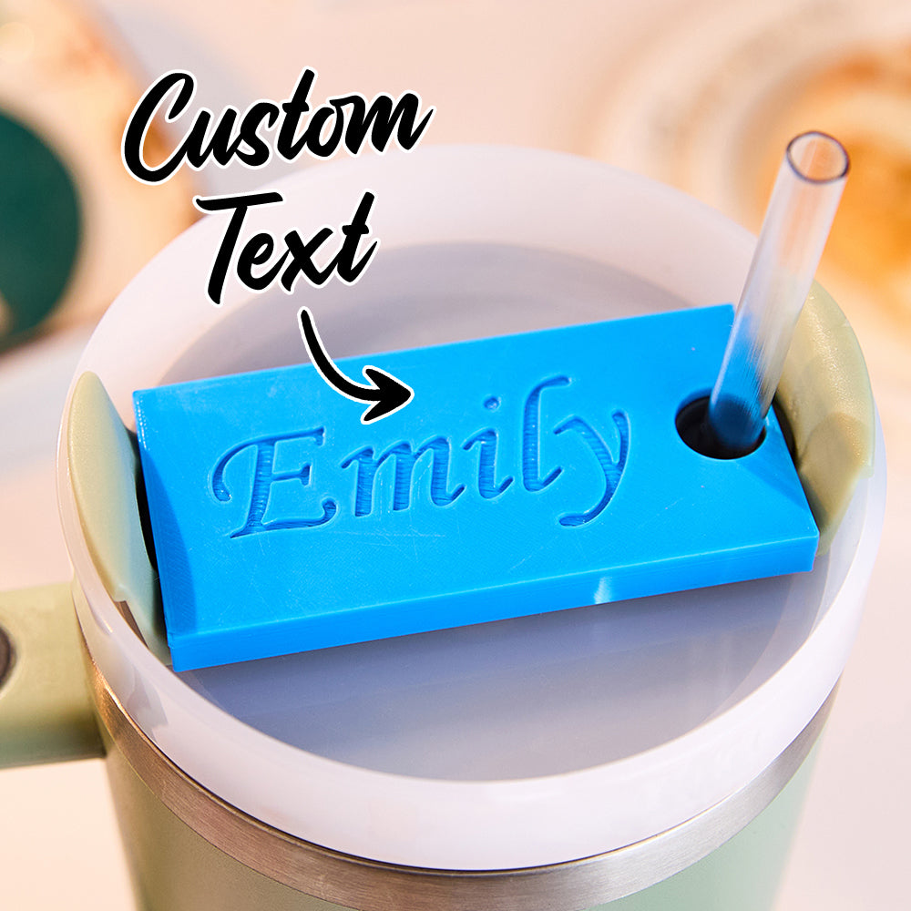 40oz Custom 3D Printing Tumbler Name Plate Tag