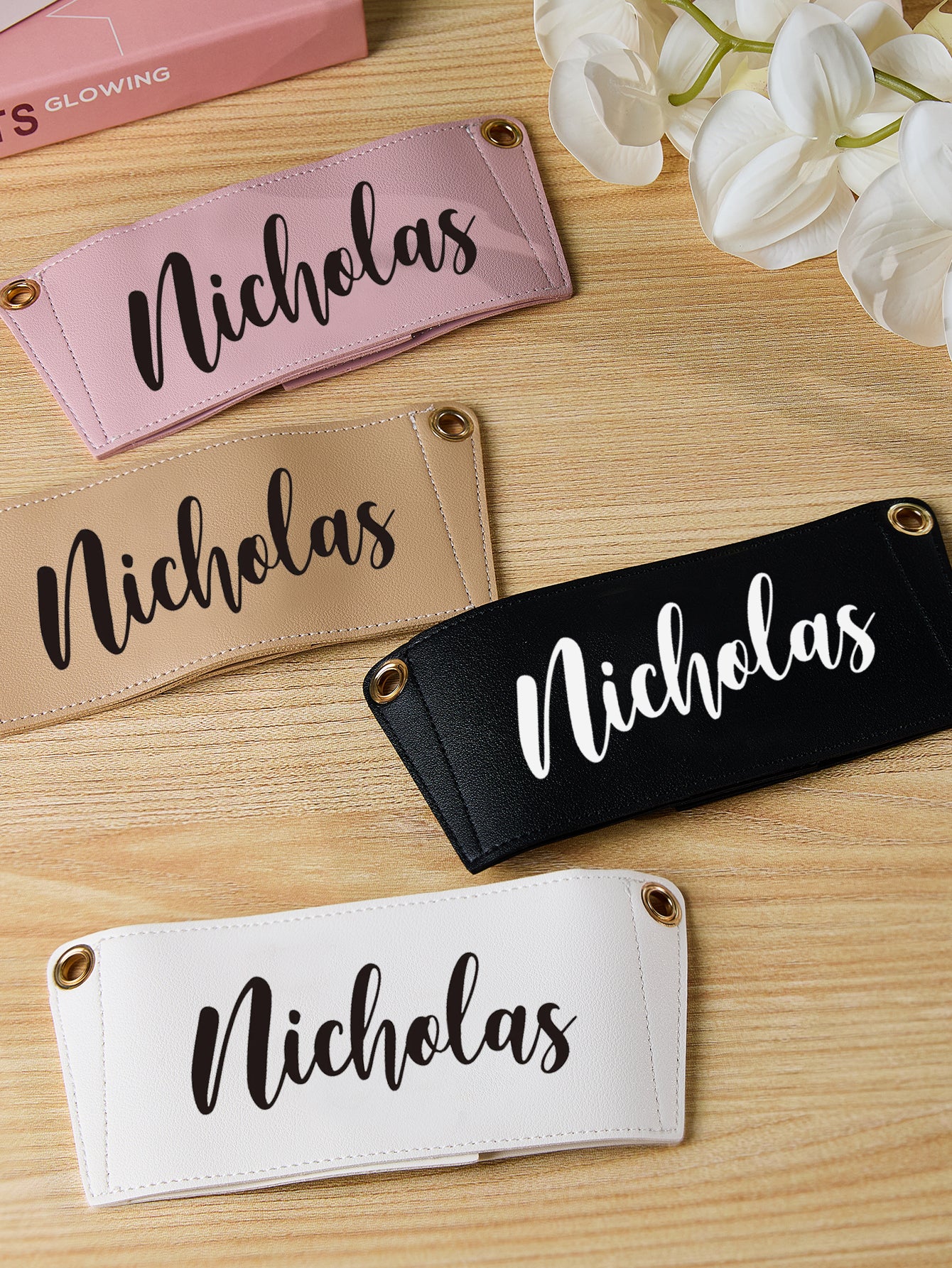 40oz Custom Name Water Bottle Carrier Bag