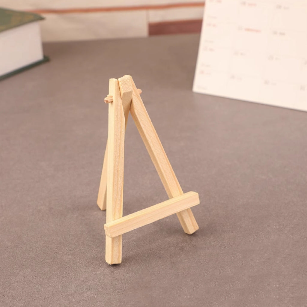 Mini Wooden Display Stand Suitable for 3D Mini Figurine Decors (Stand Only)