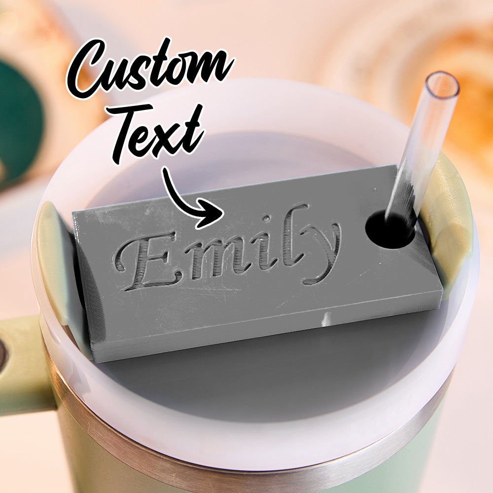 40oz Custom 3D Printing Tumbler Name Plate Tag