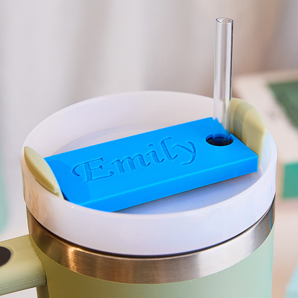 40oz Custom 3D Printing Tumbler Name Plate Tag