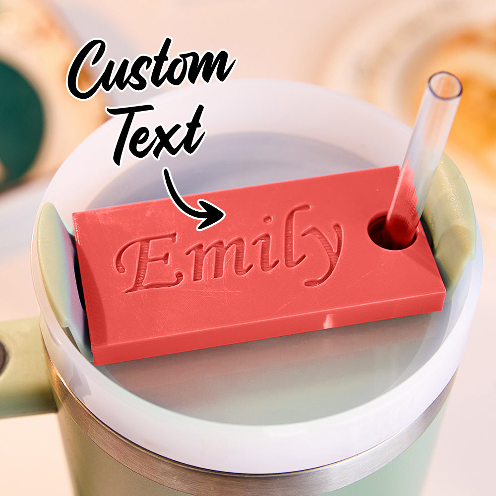 40oz Custom 3D Printing Tumbler Name Plate Tag