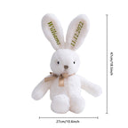 Custom Embroidered Bunny Personalised Long Ears Bunny Rabbit